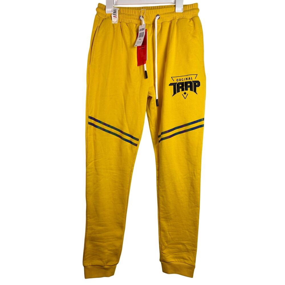 NWT Fifth Loop "Original Trap" Joggers (Mustard), Sz. XL